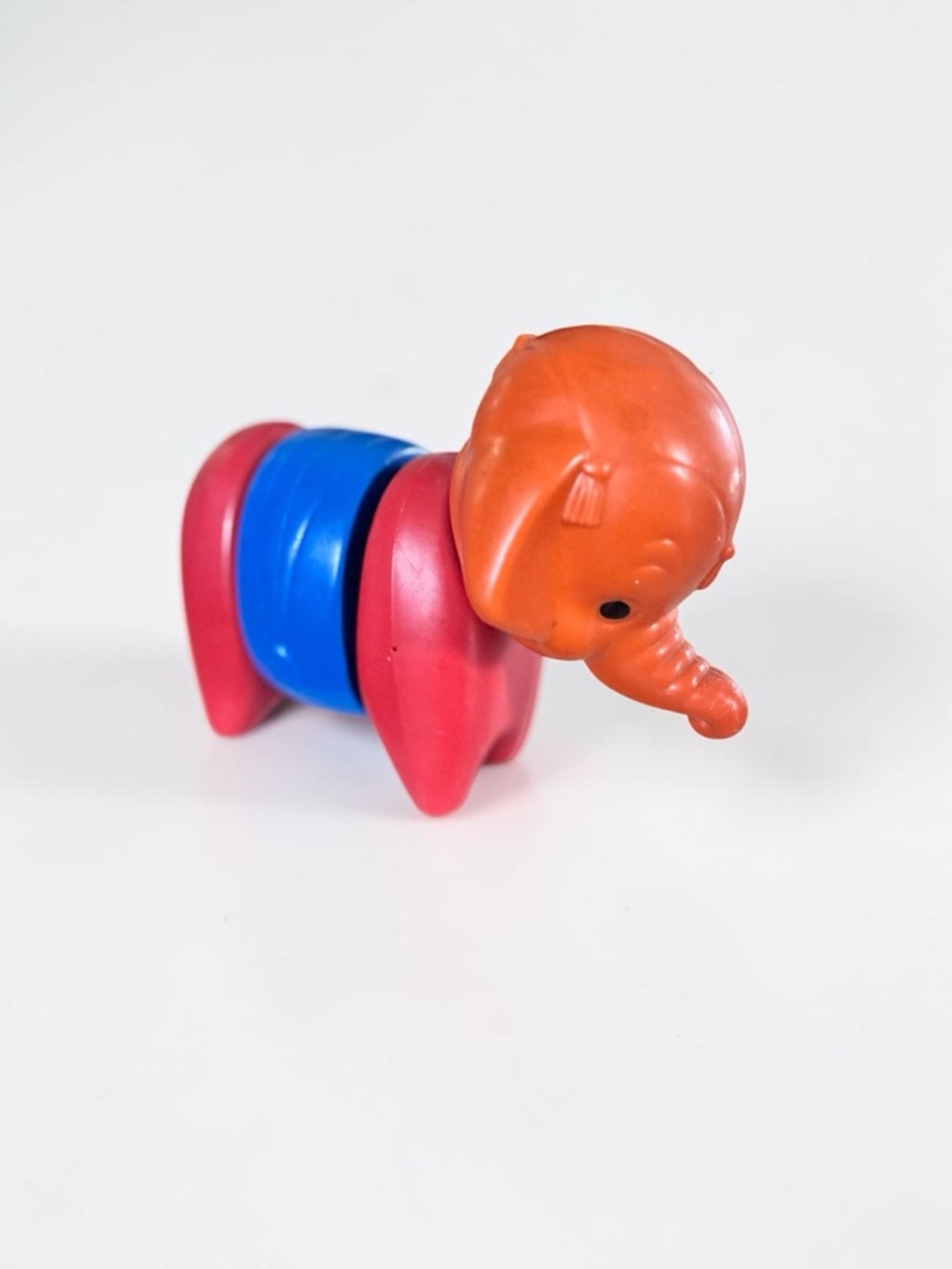 Vintage Tupperware Zoo It Yourself Elephant Toy 1960s Kids Gift